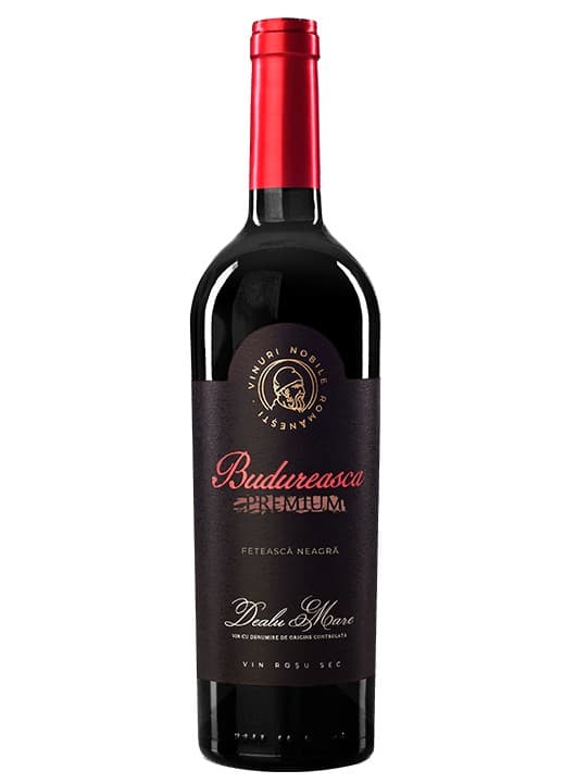 Budureasca Premium Feteasca Neagra - Vin rosu sec 0.75l