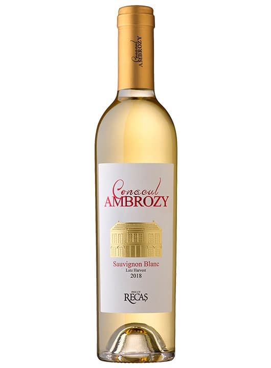 Cramele Recas Conacul Ambrozy - Vin alb dulce 0.375L