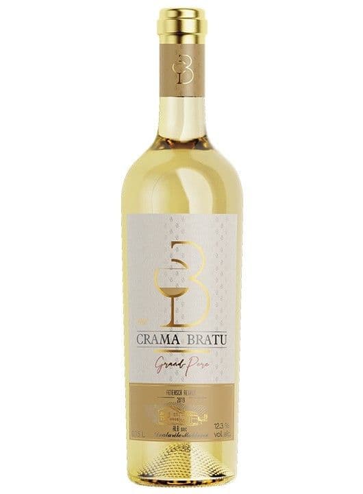 Crama Bratu Feteasca Regala - Vin alb sec 0.75L