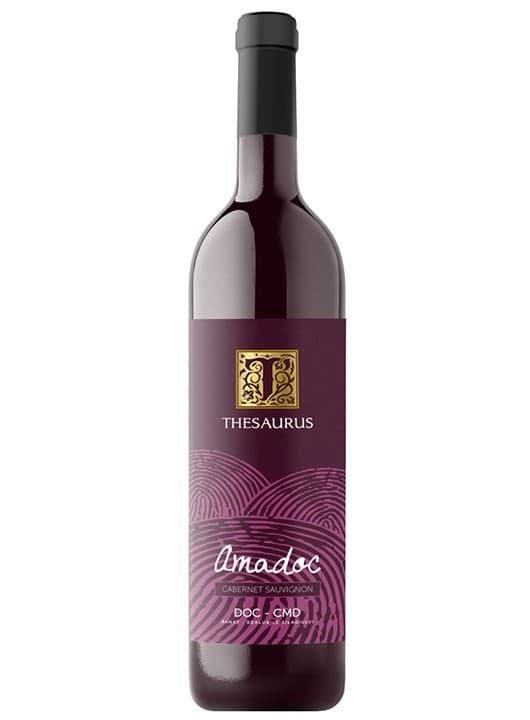 Thesaurus Amadoc Cabernet Sauvignon - Vin rosu sec 0.75L