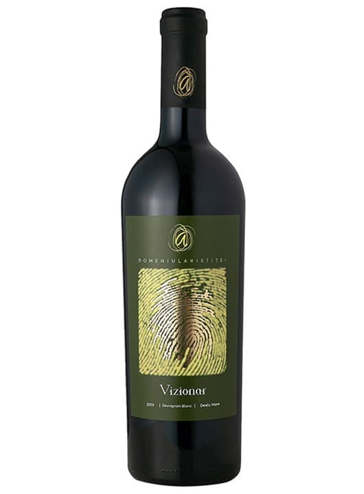 Domeniul Aristitei Vizonar Sauvignon Blanc - Vin alb sec  0.75L