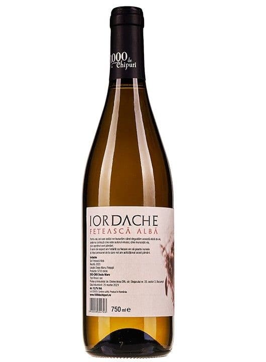 1000 de Chipuri Iordache  - Vin alb sec 0.75l