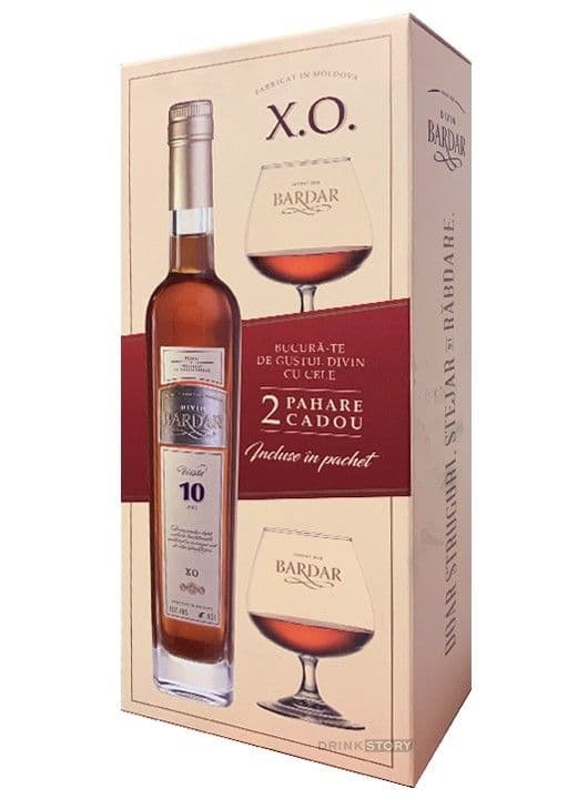 Bardar XO 10 Ani cu pahare