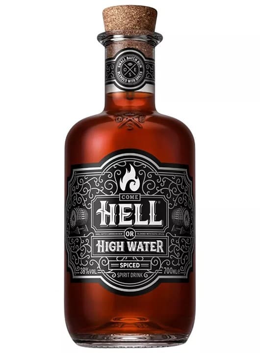 Hell Or High Water Spiced Rum 0.7L