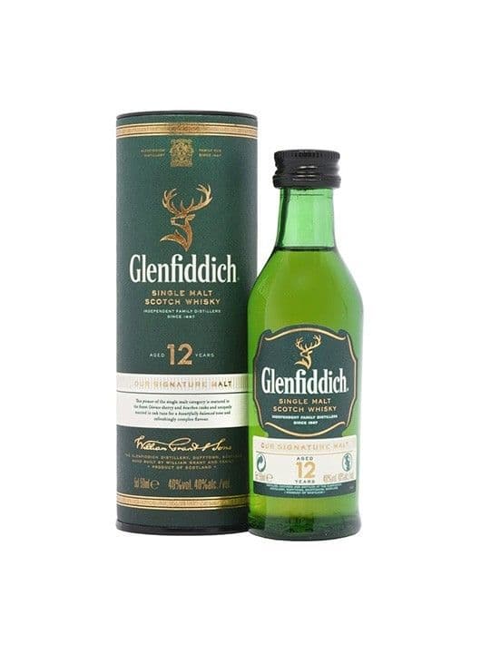 Glenfiddich 12 ani Miniatura 50ml - thumbnail 1