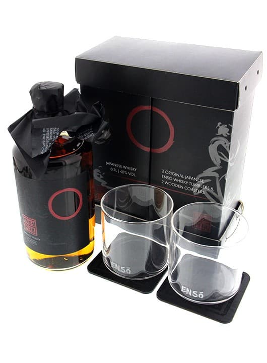 Enso Japanese Whisky cu pahare 0.7L