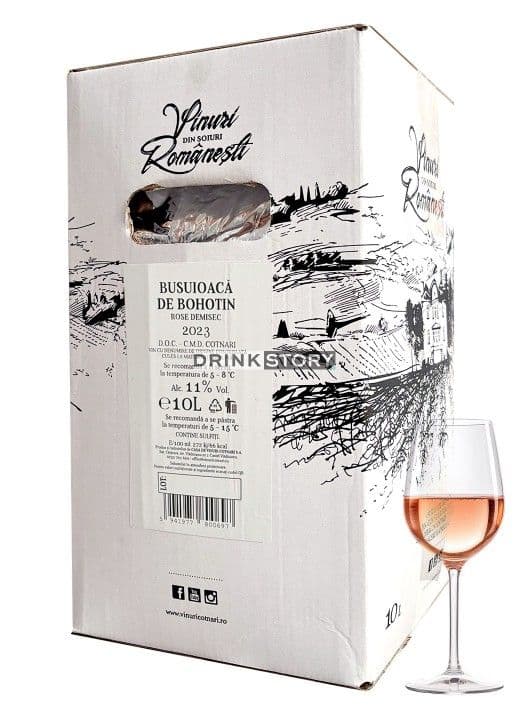 Cotnari Busuioaca Rose demisec Bag in Box 10L