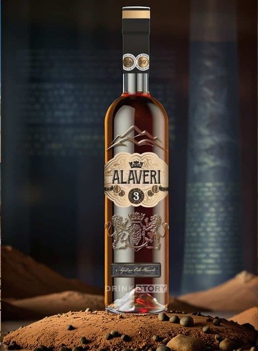 Alaveri Brandy No.3 40% 0.5L - thumbnail 2