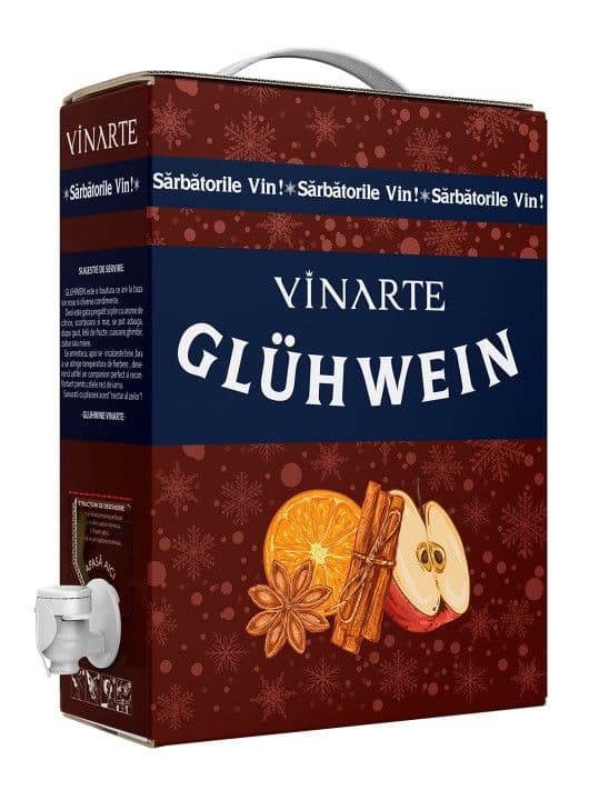 Vinarte Gluhwein Vin fiert Bag in Box 3L - thumbnail 1