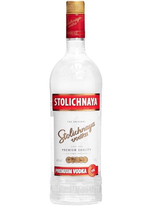Stolichnaya Vodka 1L