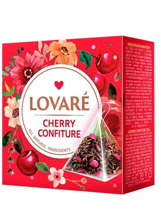 Ceai Lovare Piramide Cherry Confiture 15buc