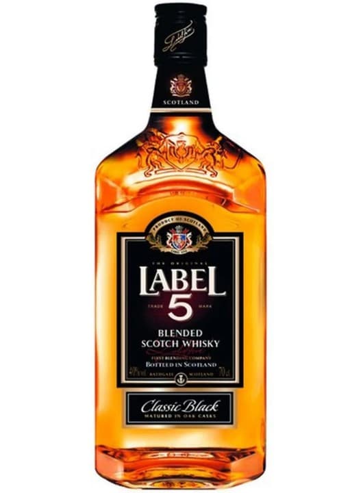 Scotch whisky Label 5 Classic Black 0.7l