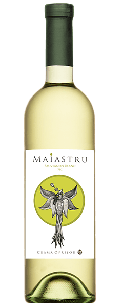 Vin alb sec Crama Oprisor Maiastru Sauvignon Blanc 0.75L