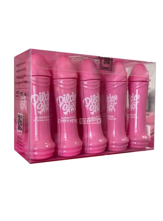 DILDO SHOT Bubblegum miniatura pachet 10 x 20ml