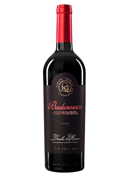 Budureasca Premium Shiraz - Vin rosu sec 0.75l