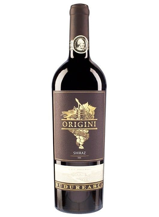 Budureasca Origini Shiraz - Vin rosu sec 0.75l