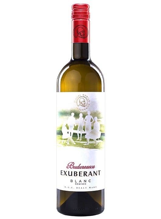 Budureasca Exuberant Blanc - Vin alb demisec 0.75l