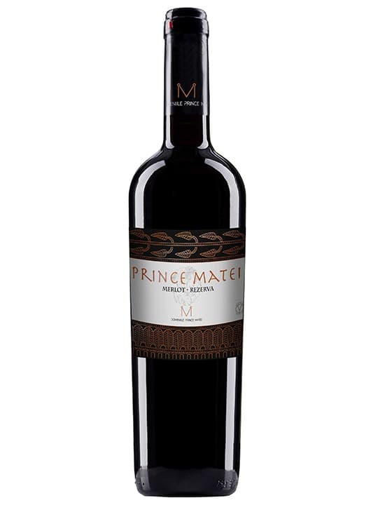 Domeniile Prince Matei Merlot Rezerva - Vin rosu sec 0,75l