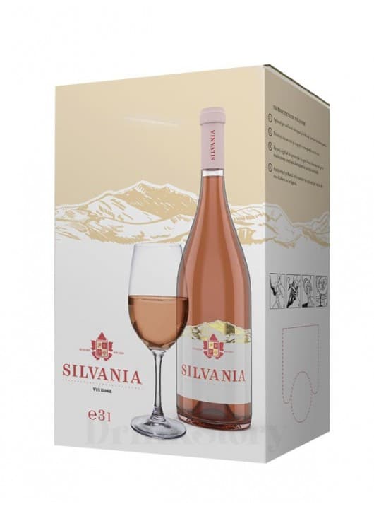 Silvania Pinot Noir Rose Bag in Box 3L Demisec