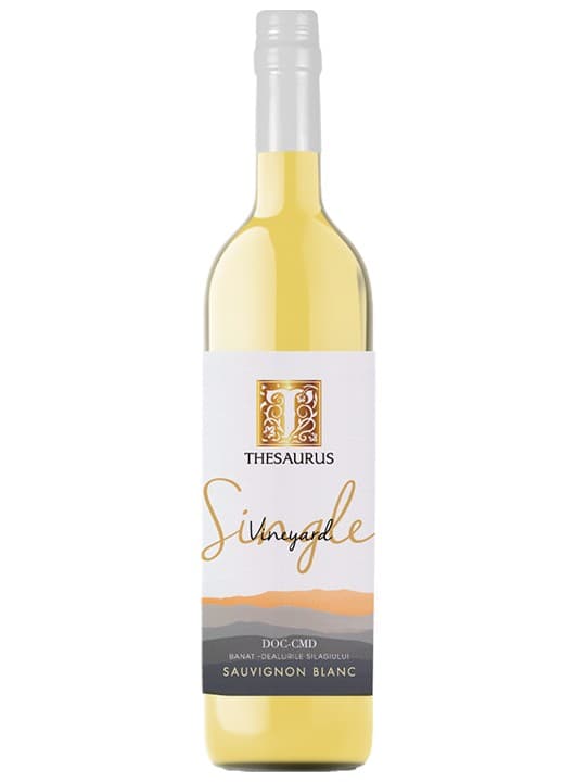 Thesaurus Sauvignon Blanc Single Vineyard - Vin alb sec 0.75L