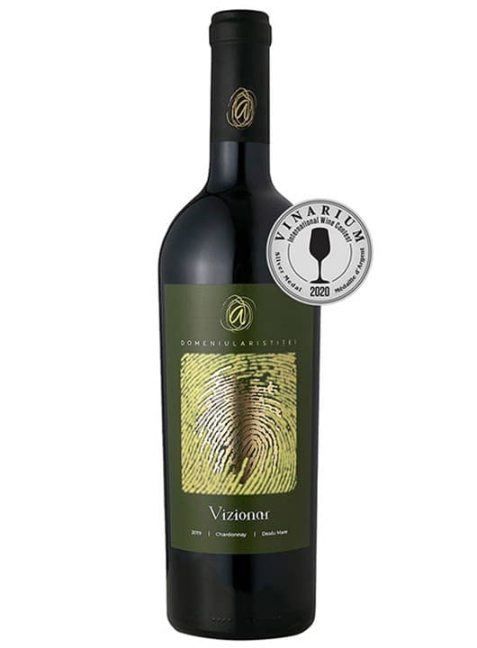 Domeniul Aristitei Vizionar Chardonnay - Vin alb sec 0.75L