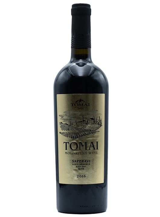 Tomai Gold Saperavi - Vin rosu sec 0.75L