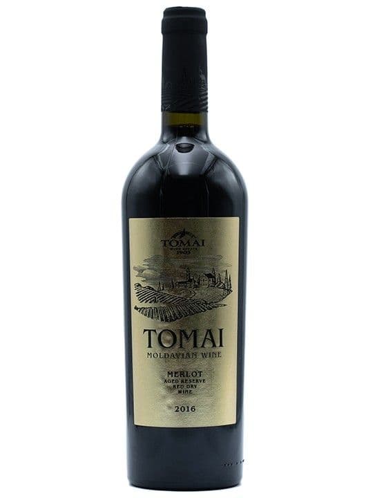 Tomai Gold Merlot - Vin rosu sec 0.75L