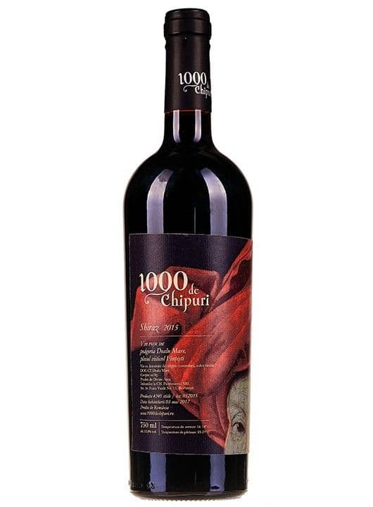 1000 de Chipuri Shiraz - Vin rosu sec 0.75l