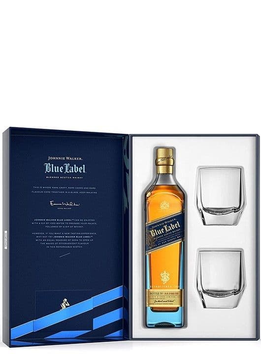 Johnnie Walker Blue Label Set Cadou cu pahare - thumbnail 2