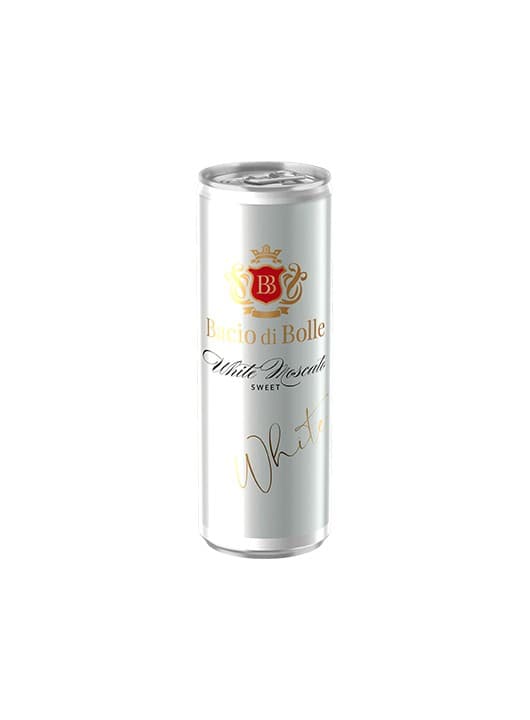 Bacio di Bolle Muscat Spumant Dulce 7% doza 0.25L