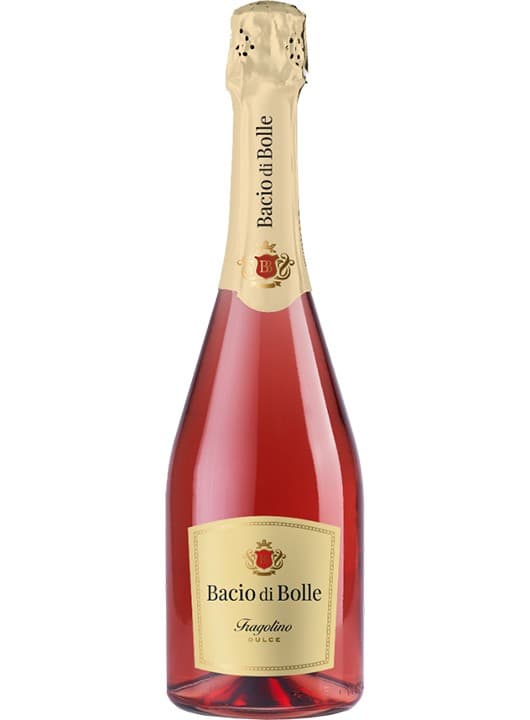 Bacio di Bolle Fragolino Vin Spumant Dulce Rose 7% 0.75L