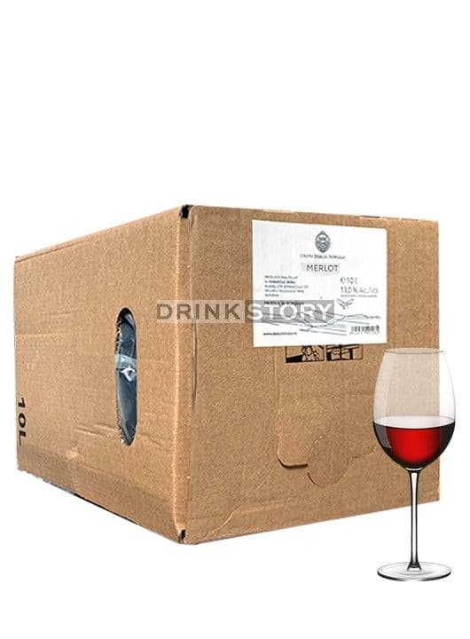 Dealul Dorului Vin rosu demisec Cutie 10L