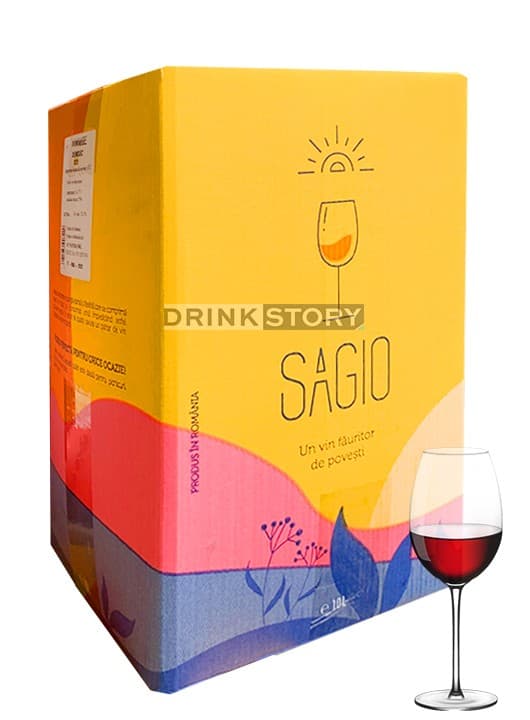 Casa Panciu Feteasca Neagra - Vin rosu sec Bag in Box 10L