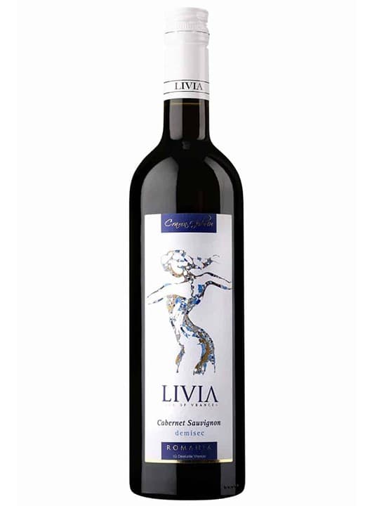 Crama Girboiu Livia Cabernet Sauvignon - Vin rosu demisec 0.75l
