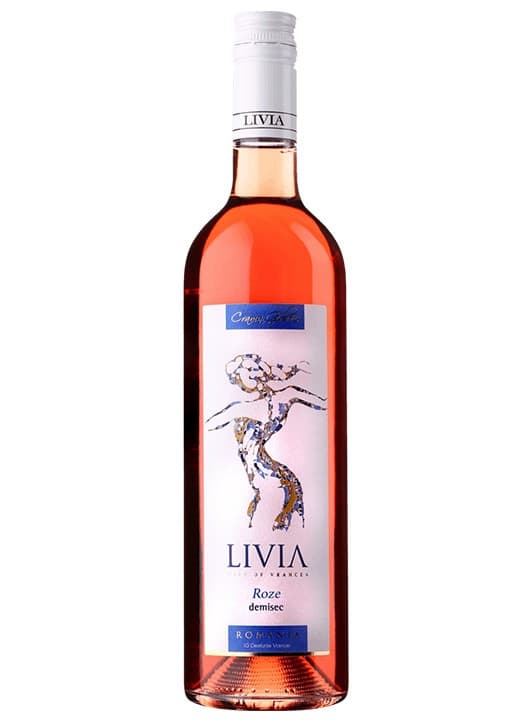 Crama Girboiu Livia Roze - Vin rose demisec 0.75l