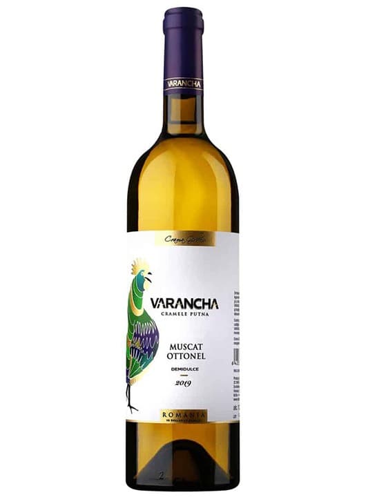 Crama Girboiu Varancha Muscat Ottonel - Vin alb demidulce 0.75l