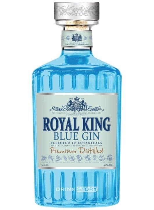 Royal King Blue Gin 40% 0.5L - thumbnail 1