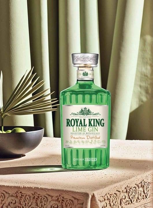 Royal King Lime Gin 40% 0.5L - thumbnail 2