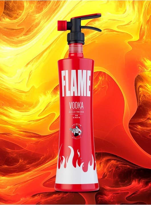 Flame Vodka 40% 0.7L - thumbnail 3