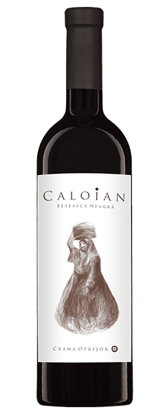 Vin rosu sec Crama Oprisor Caloian Feteasca Neagra 0.75L