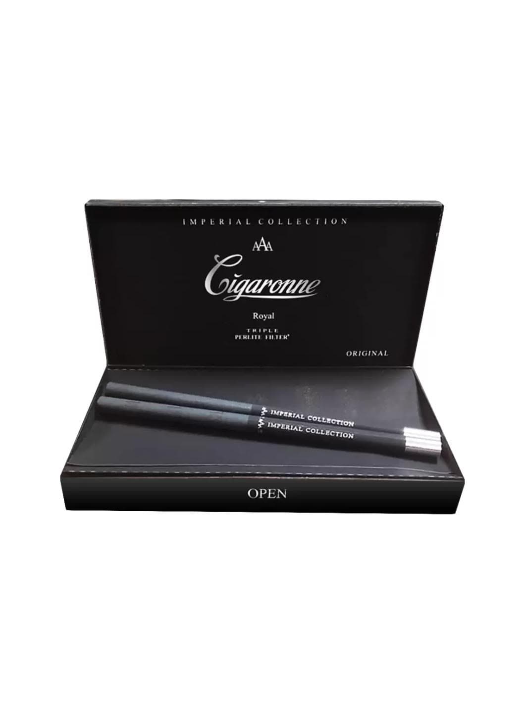 Cigaronne Tigari Royal XL Filter Black