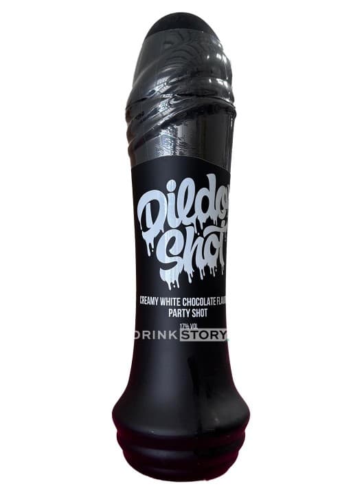DILDO SHOT Black - Lichior ciocolata alba 17% 0.7L
