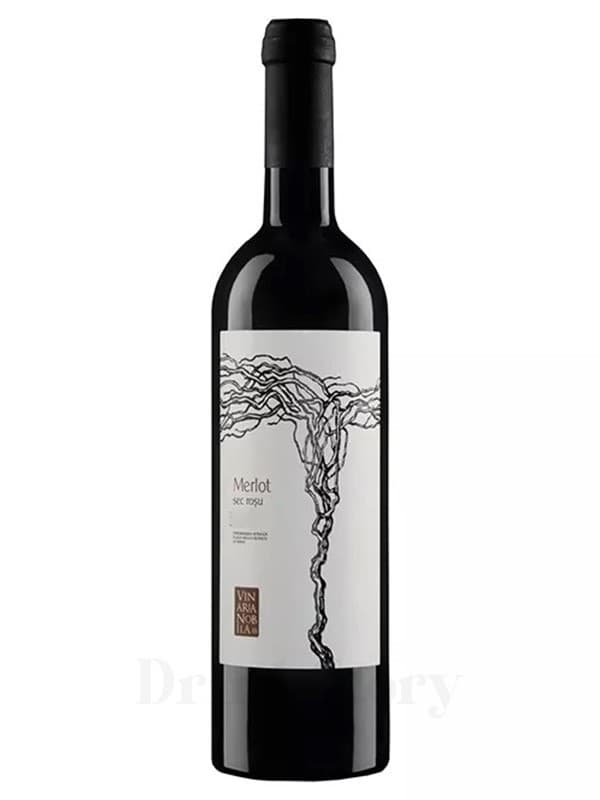 Vinaria Nobila Merlot - Vin rosu sec 0.75L
