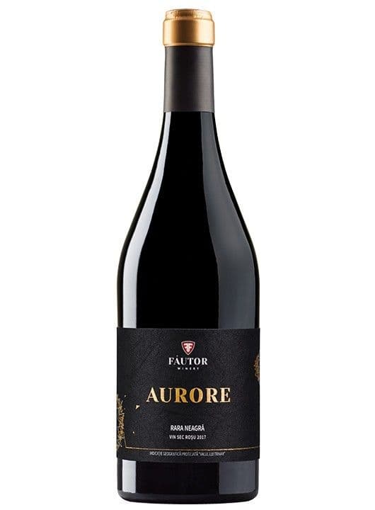 Fautor Aurore Rara Neagra - Vin rosu sec 0.75l
