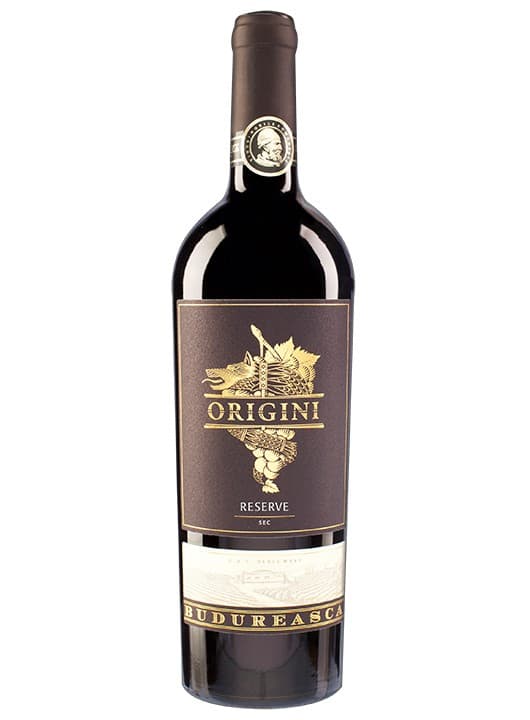 Budureasca Origini Reserve - Vin rosu sec 0.75l