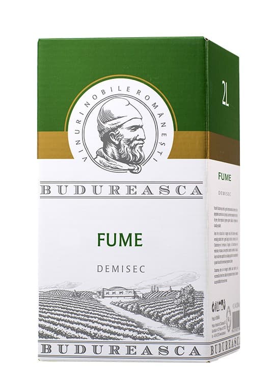 Budureasca Fume - Vin alb demisec Bag in Box 2l