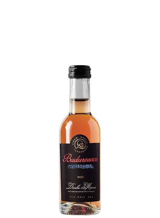 Budureasca Premium - Vin rose sec 0.187l