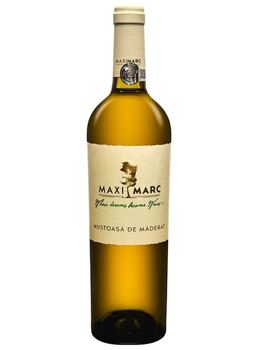 Maxi Marc Mustoasa de Maderat - Vin alb sec 0.75l