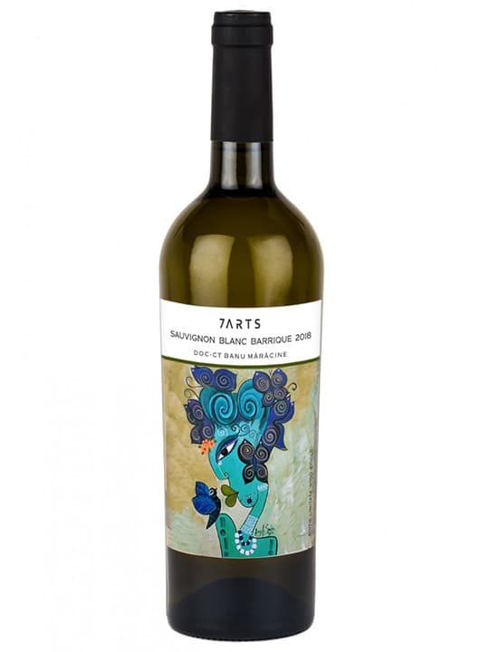 7 ARTS Sauvignon Blanc Barrique - Vin alb sec 0.75L