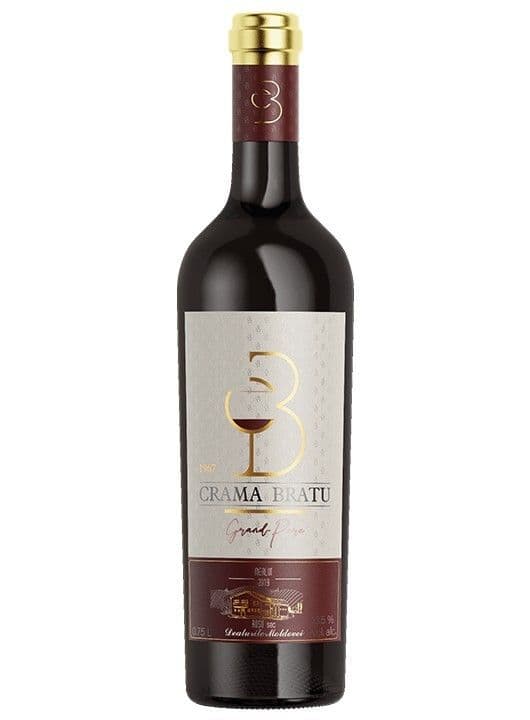 Crama Bratu Merlot - Vin rosu sec 0.75L